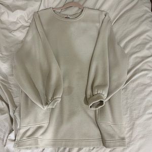 Small free people beach cream tunic